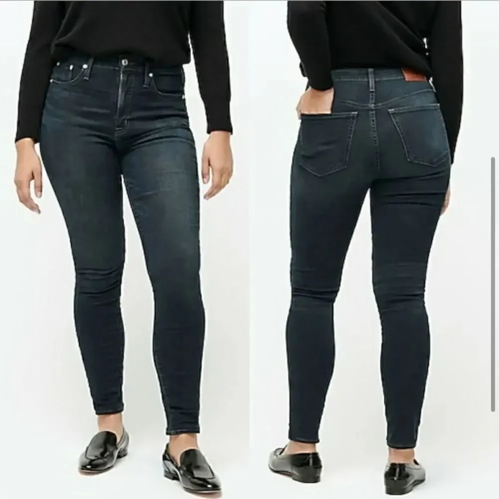 J. Crew Curvy Toothpick Skinny Jean Dark Wash NEW